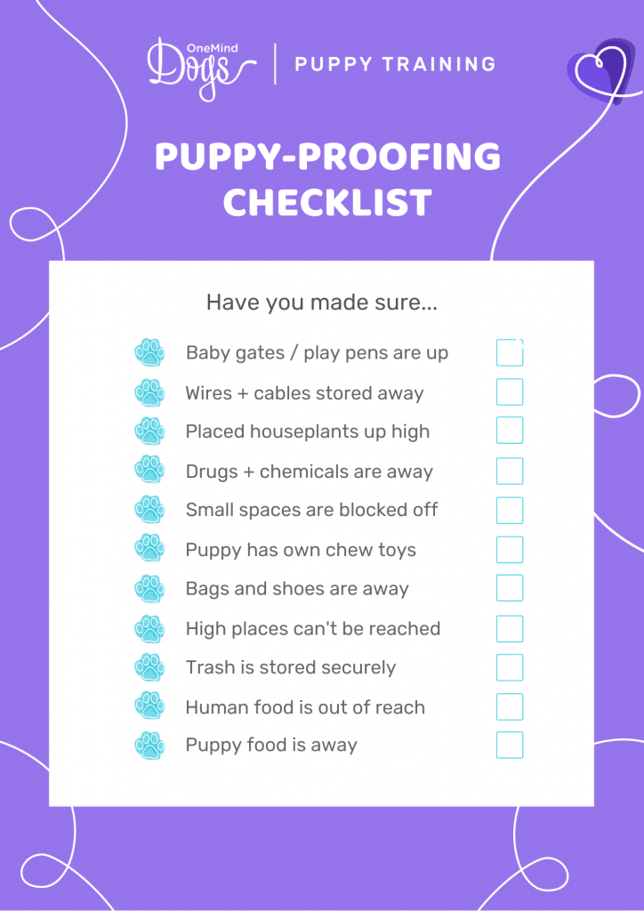 https://www.oneminddogs.com/wp-content/uploads/2020/08/Puppy-proofing-Home-checklist-724x1024.png